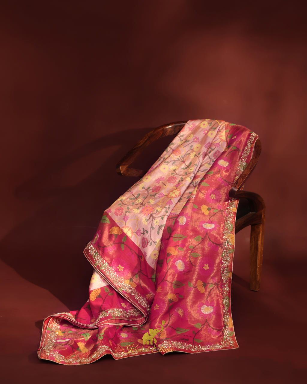 4*4 Ply Pure Zarikota Saree with Blouse