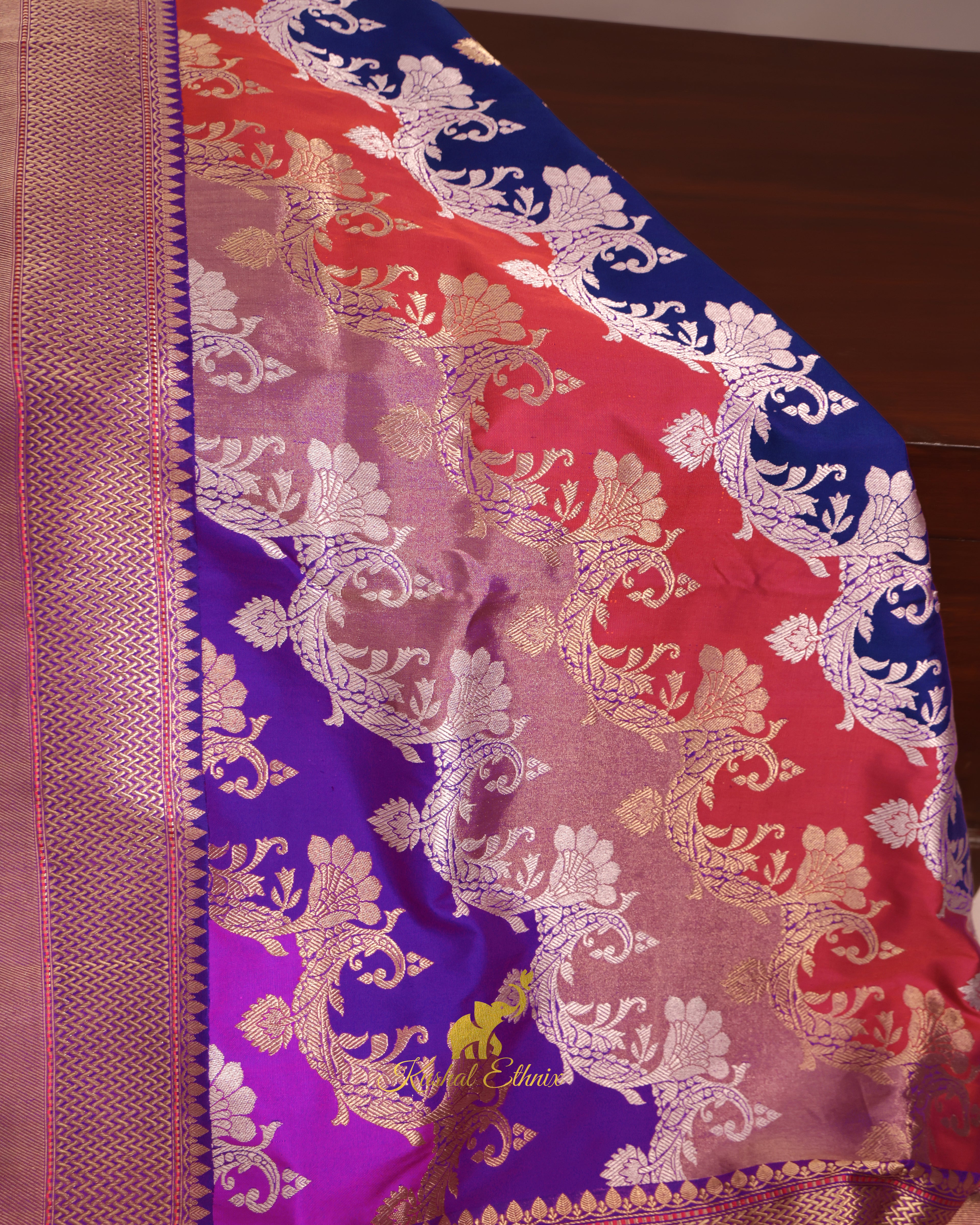 Banarasi Rangkat Saree