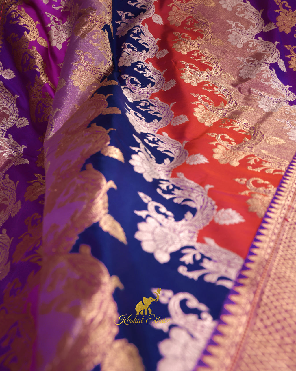 Banarasi Rangkat Saree
