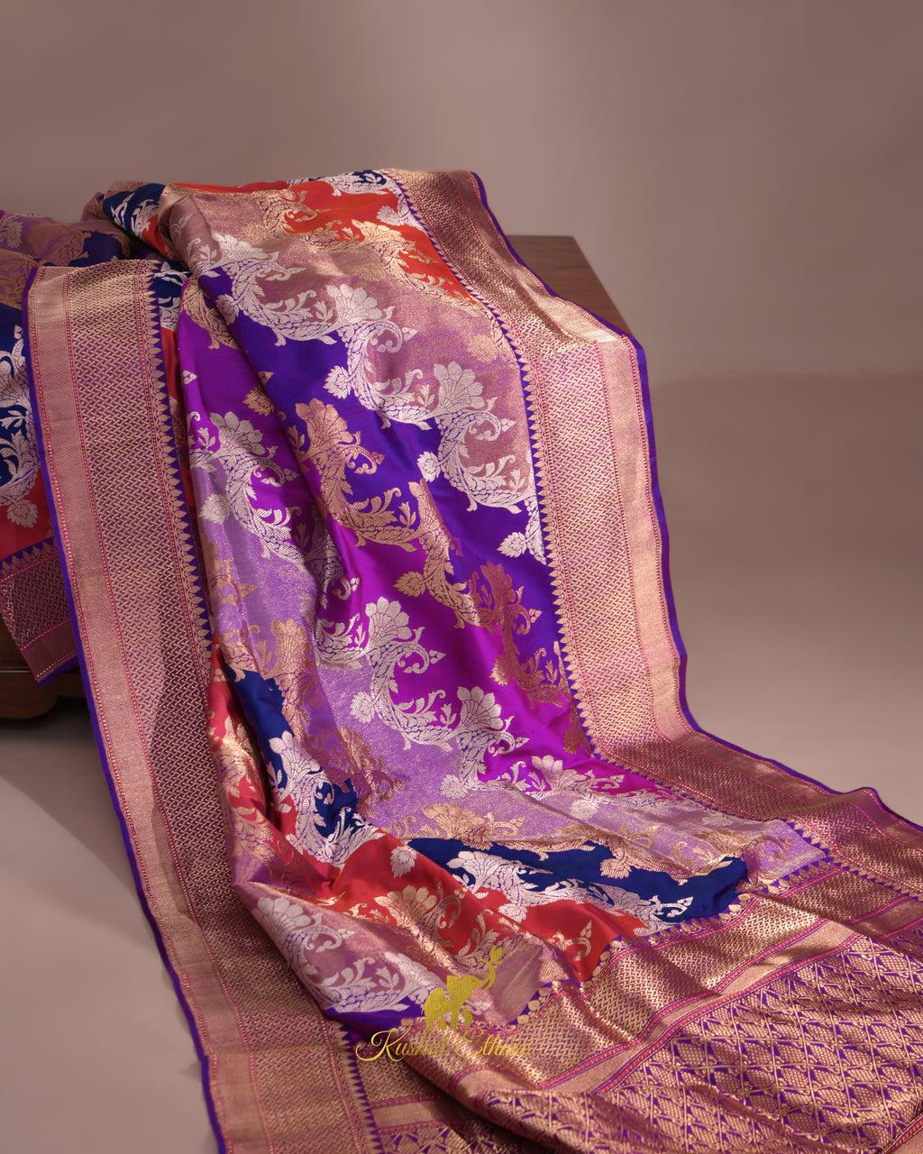 Banarasi Rangkat Saree