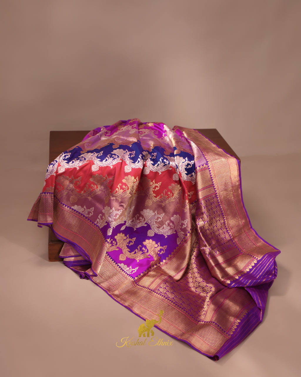 Banarasi Rangkat Saree