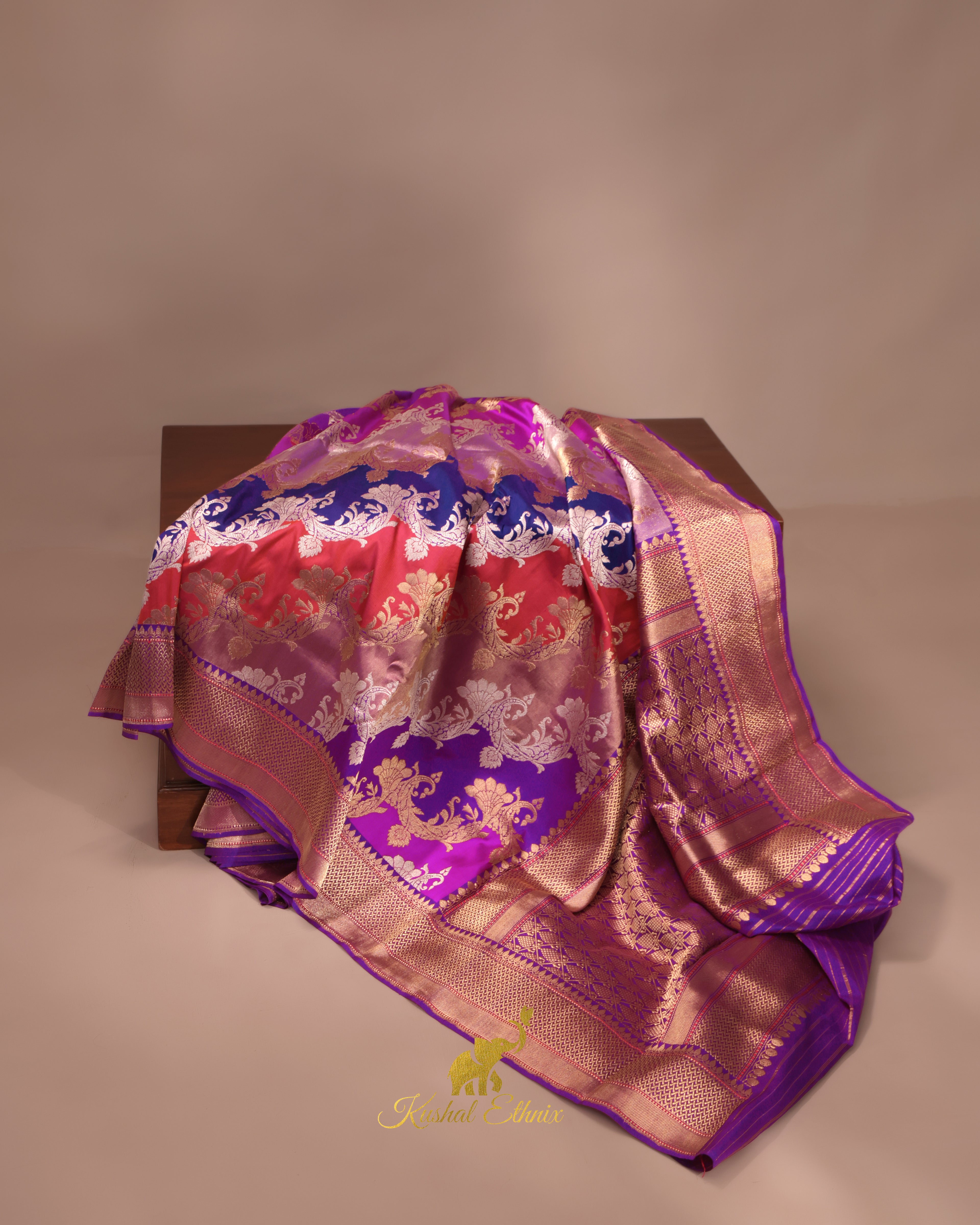 Banarasi Rangkat Saree