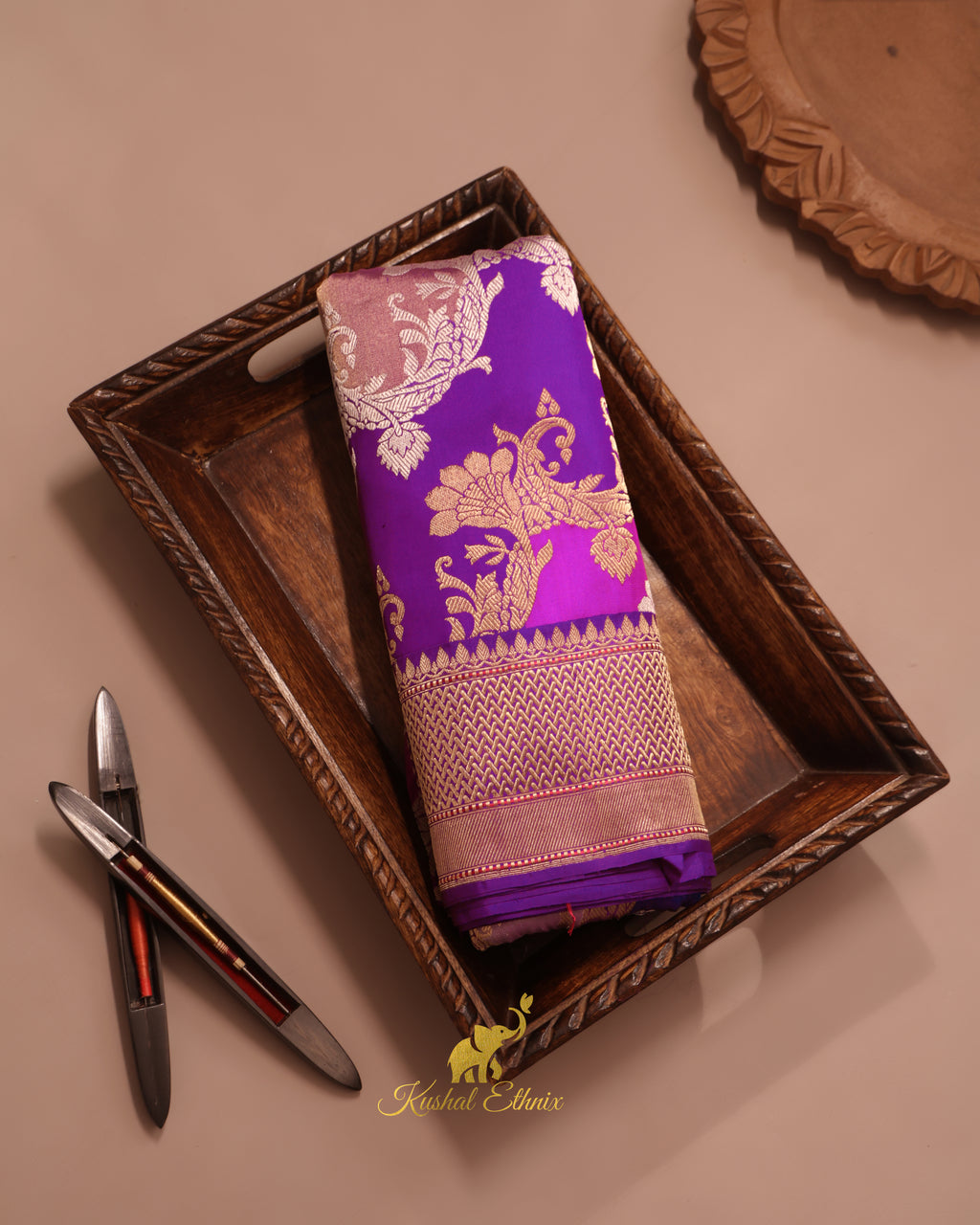 Banarasi Rangkat Saree