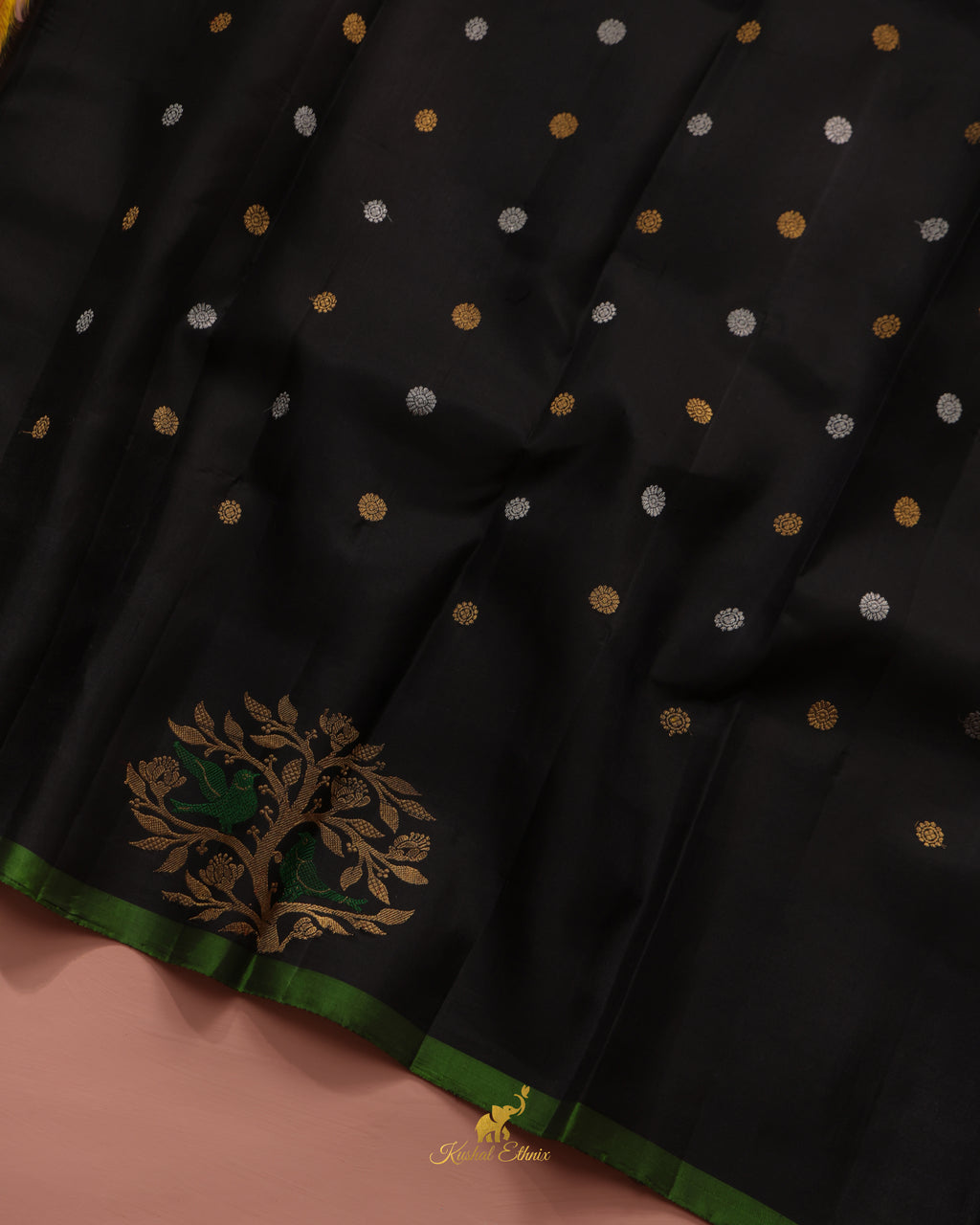Pink Gadwal Pattu Saree