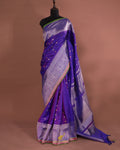 Purple Venkatagiri Pattu Saree