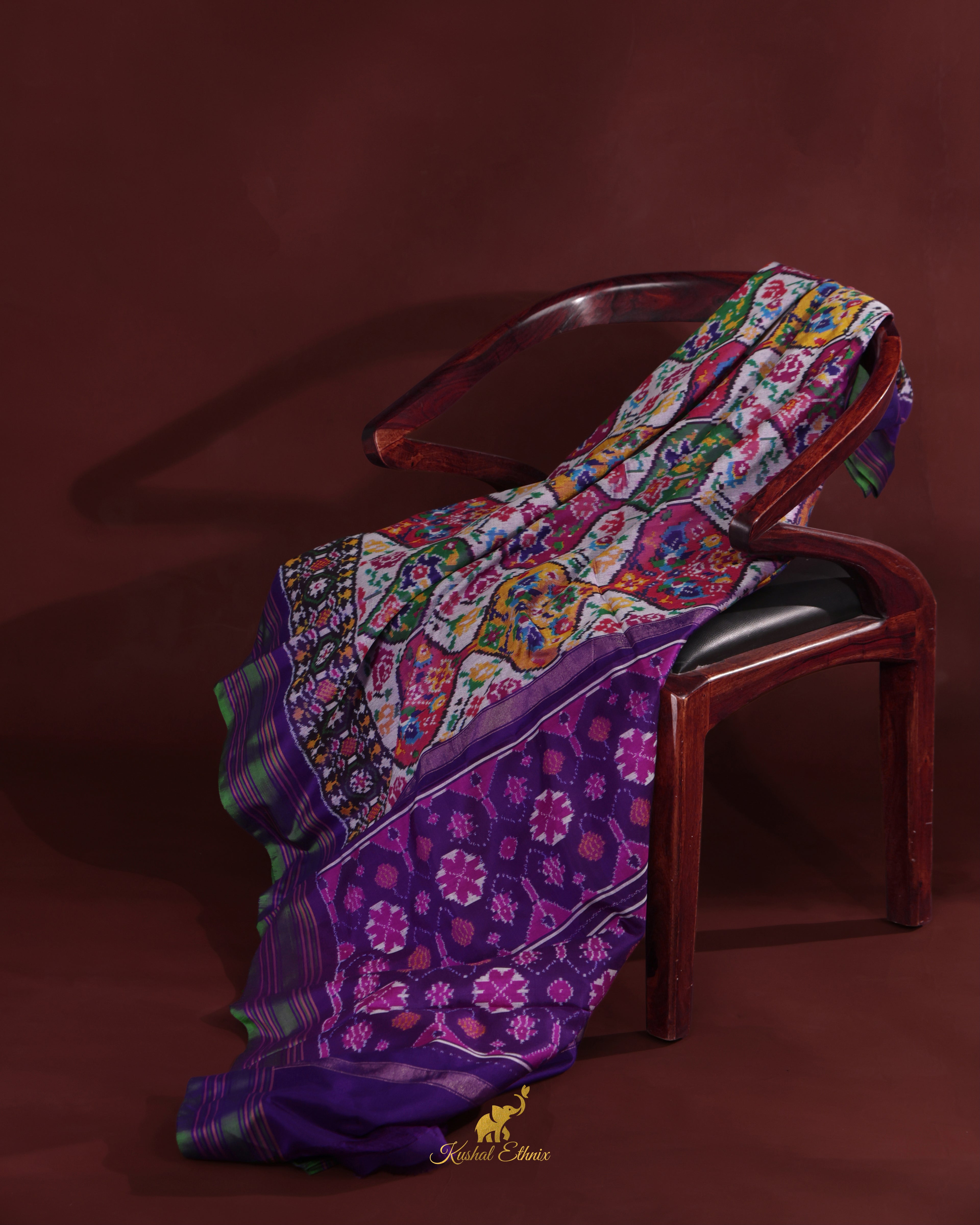 Multicolour Patola Saree