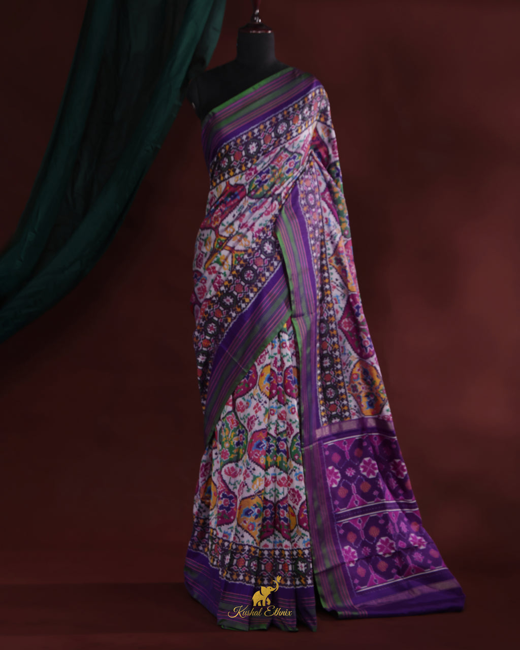 Multicolour Patola Saree