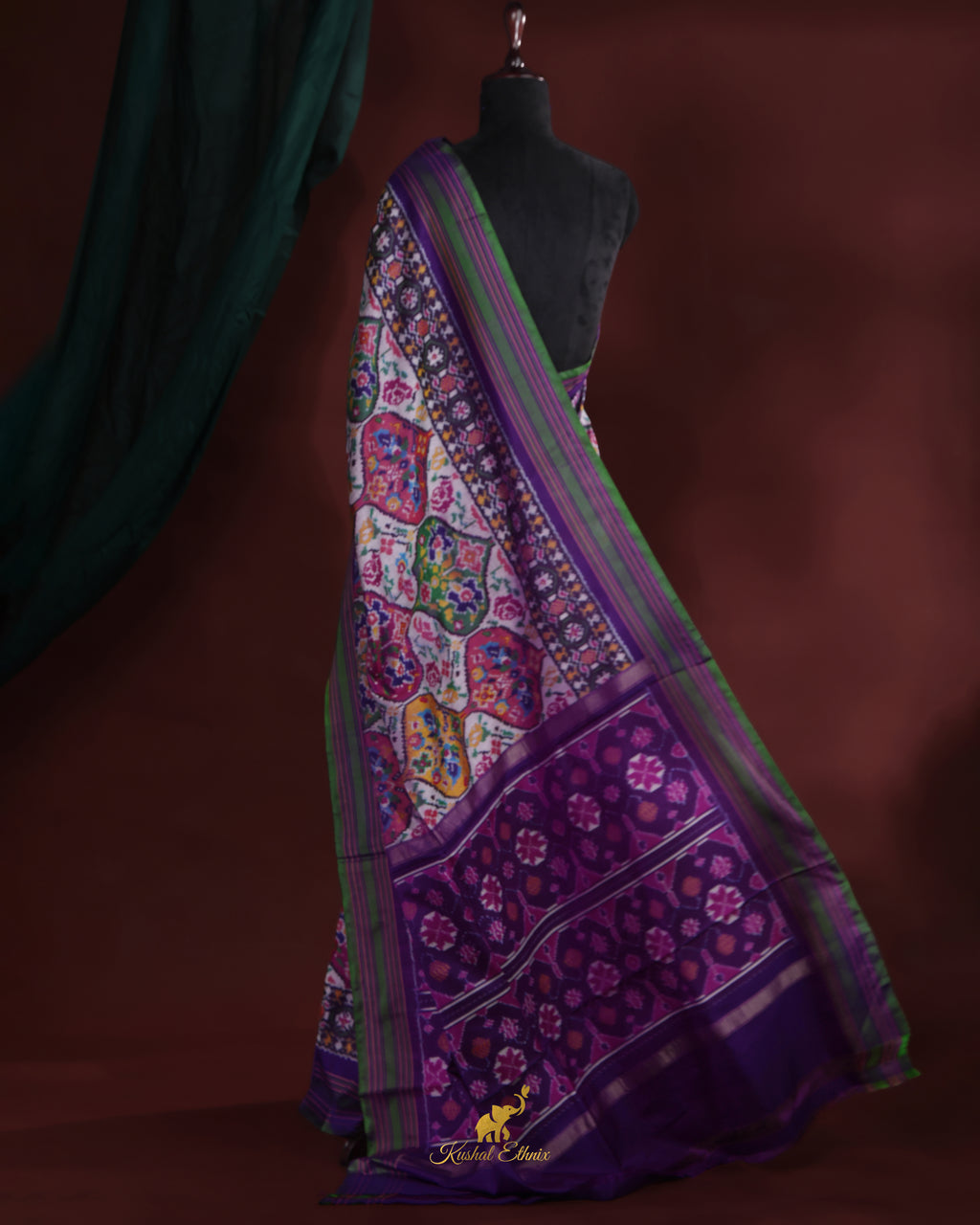 Multicolour Patola Saree