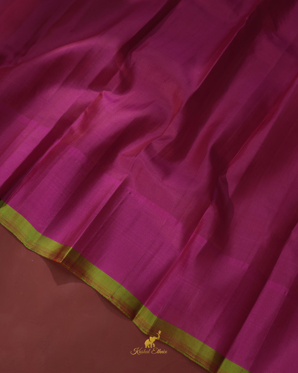 White Gadwal Saree with Multicolour Border