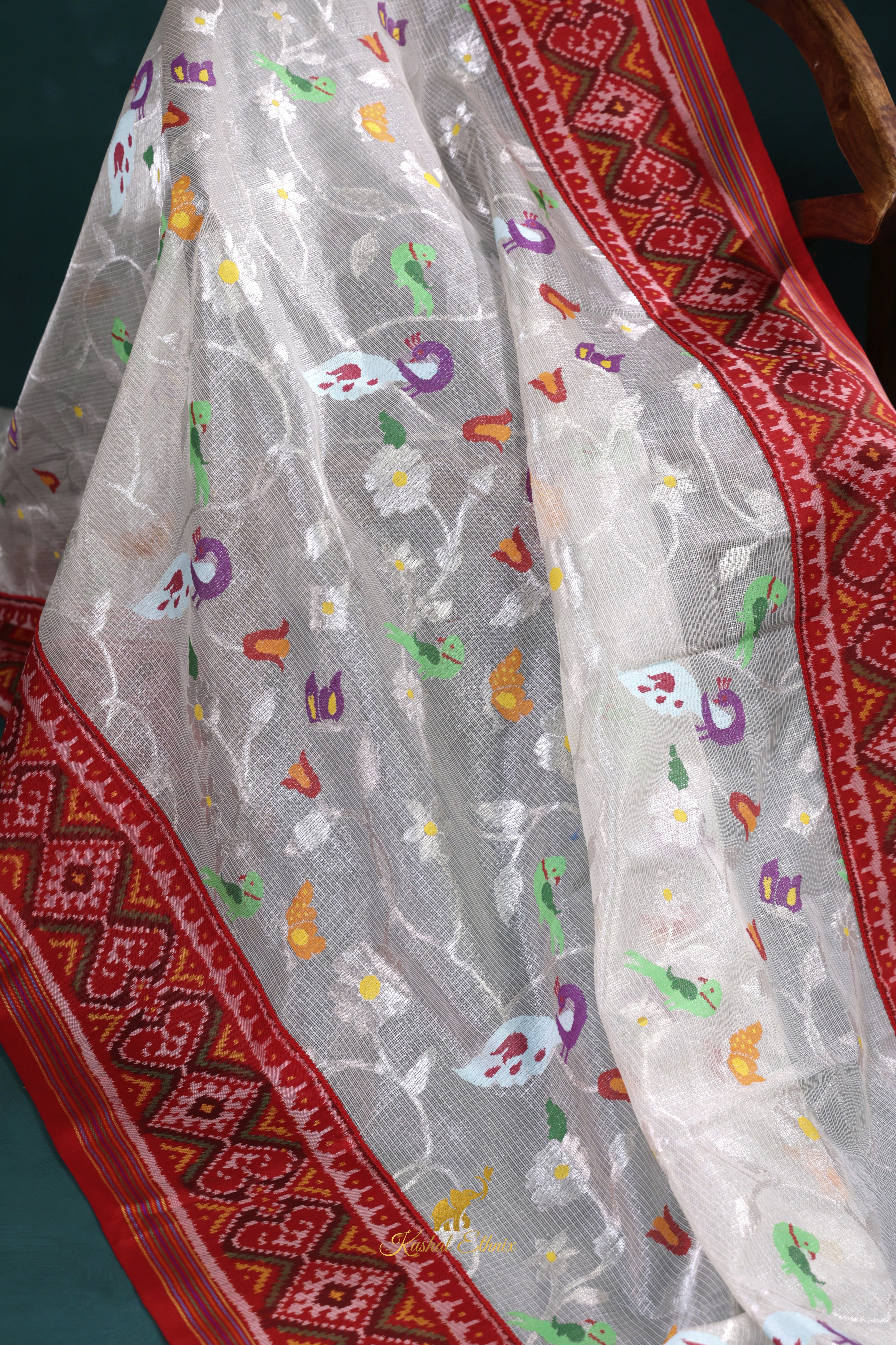 Zari Kota Fusion Saree